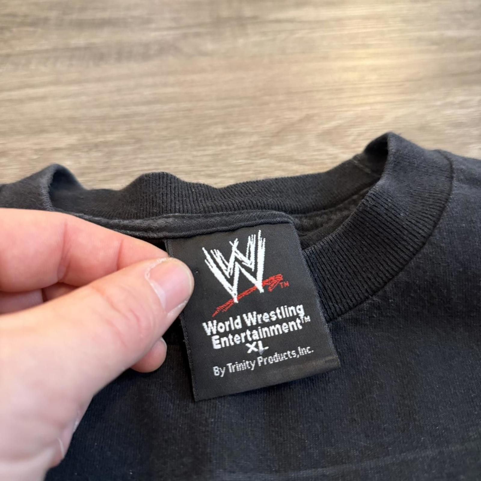 WWE Vintage big time wrestlemania 22 t shirt 06 XL chris benoit Size US XL / EU 56 / 4 - 7 Thumbnail