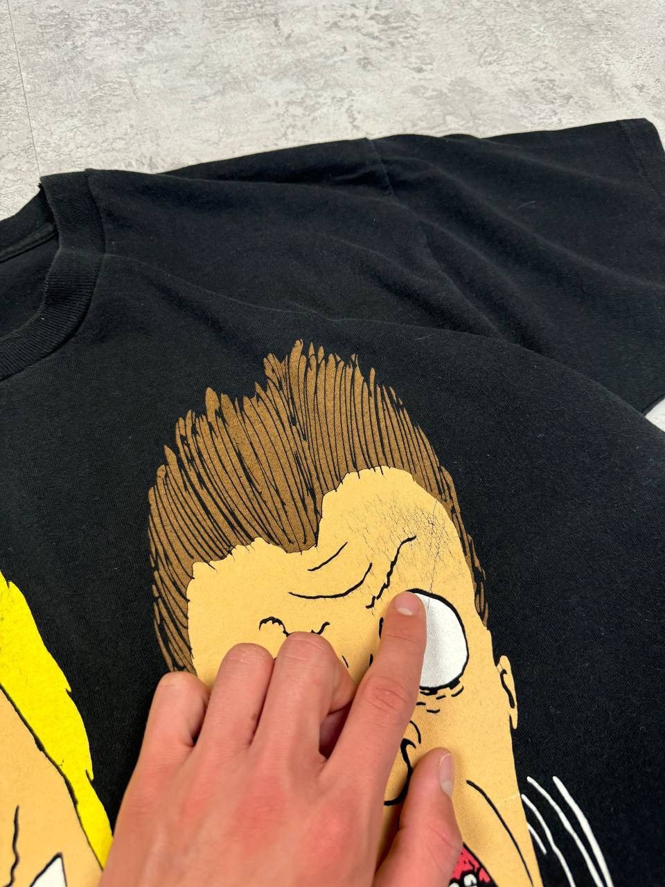 Mtv Vintage 1993 Beavis & Butthead T Shirt MTV! "Scared" Size XL Size US XL / EU 56 / 4 - 17 Thumbnail