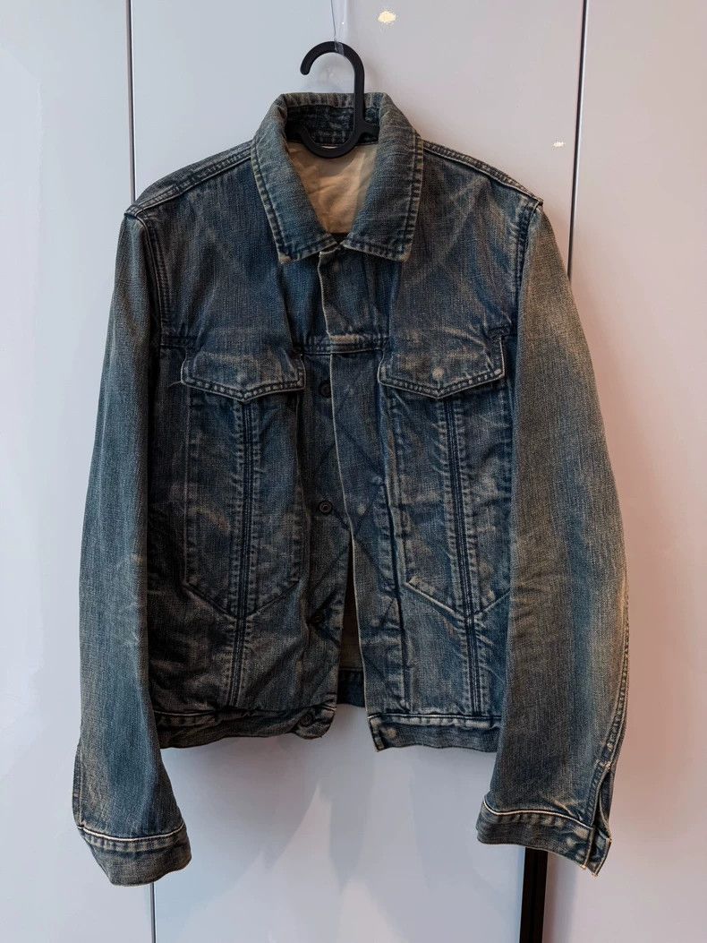 Helmut Lang HELMUT LANG denim jacket Size S / US 4 / IT 40 - 1 Thumbnail