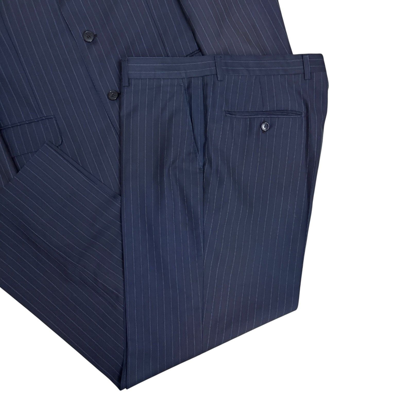 Ermenegildo Zegna $5000 ZEGNA VINTAGE Luxury Suit Blazer & Dress Pants 44R Size 44R - 11 Thumbnail