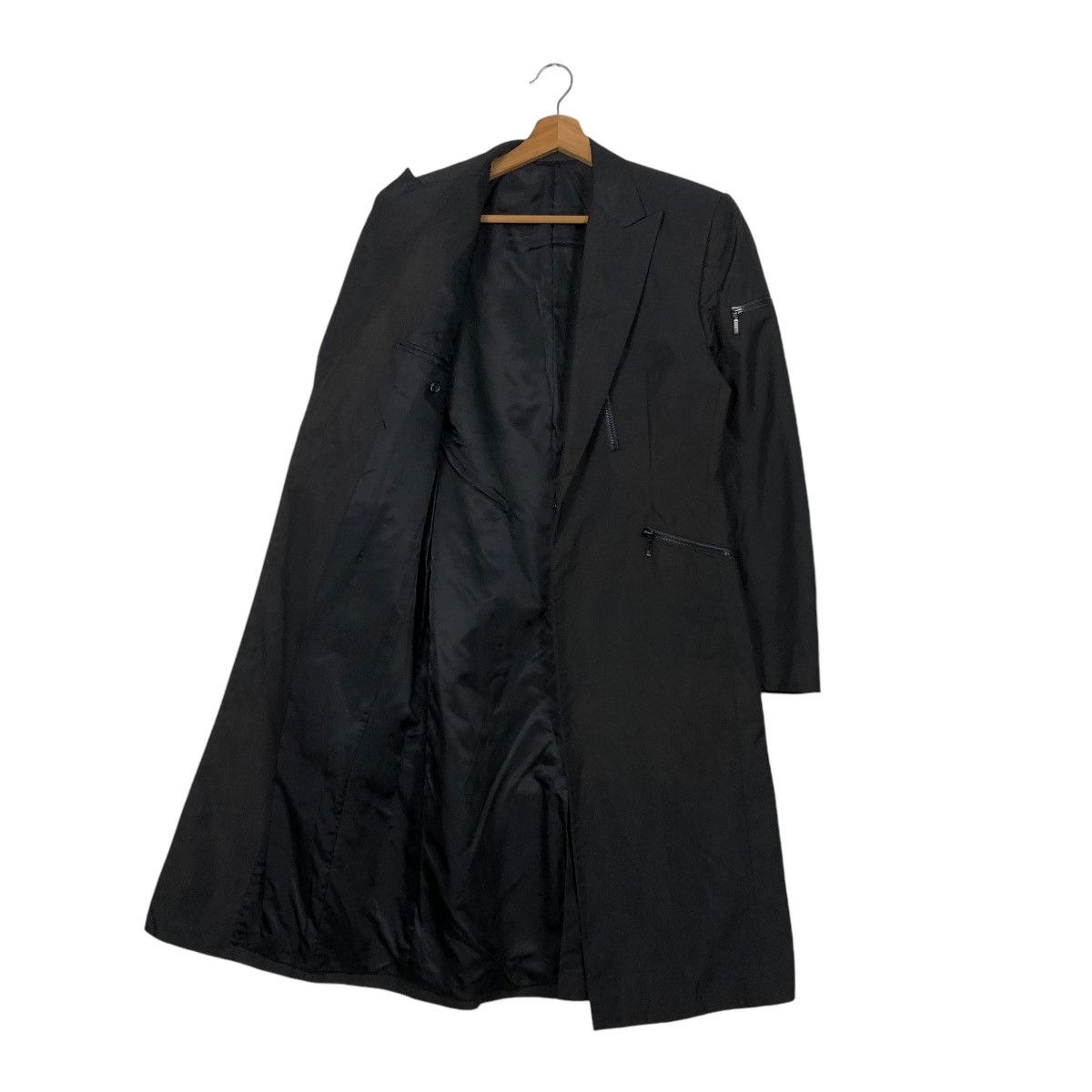 Japanese Brand 🔥VINTAGE LONG JACKET ICONIC BLACK 5351 POUR LES HOMMES Size US M / EU 48-50 / 2 - 12 Thumbnail