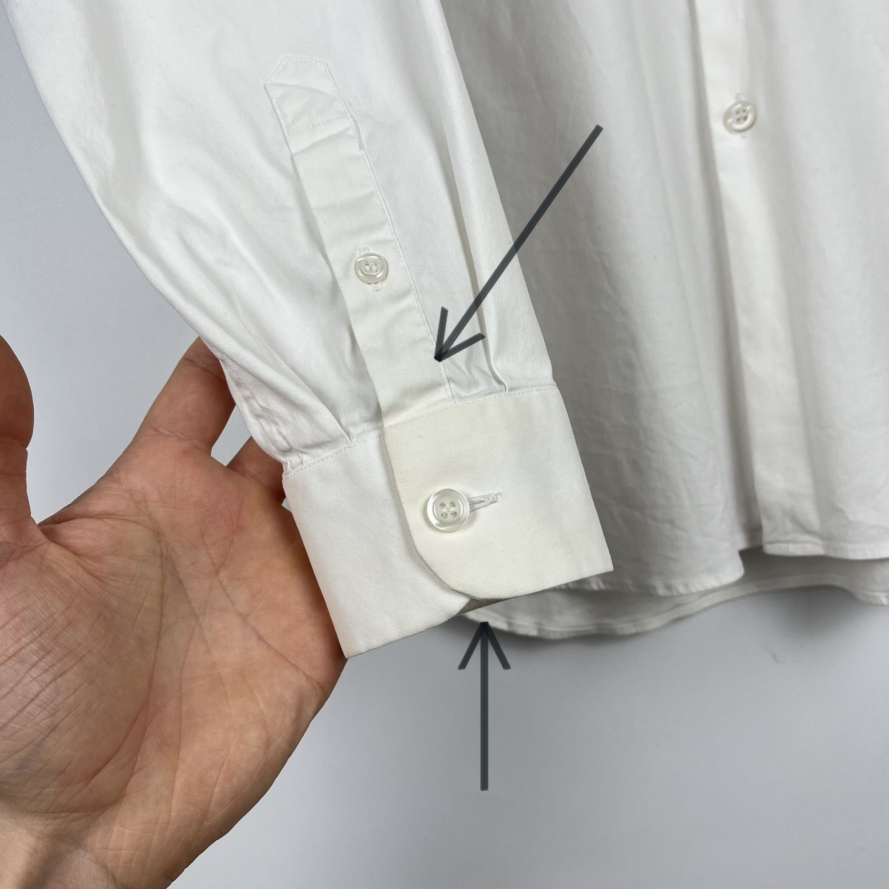 Prada Prada Long Sleeve Button Up Formal Shirt Size US M / EU 48-50 / 2 - 14 Thumbnail