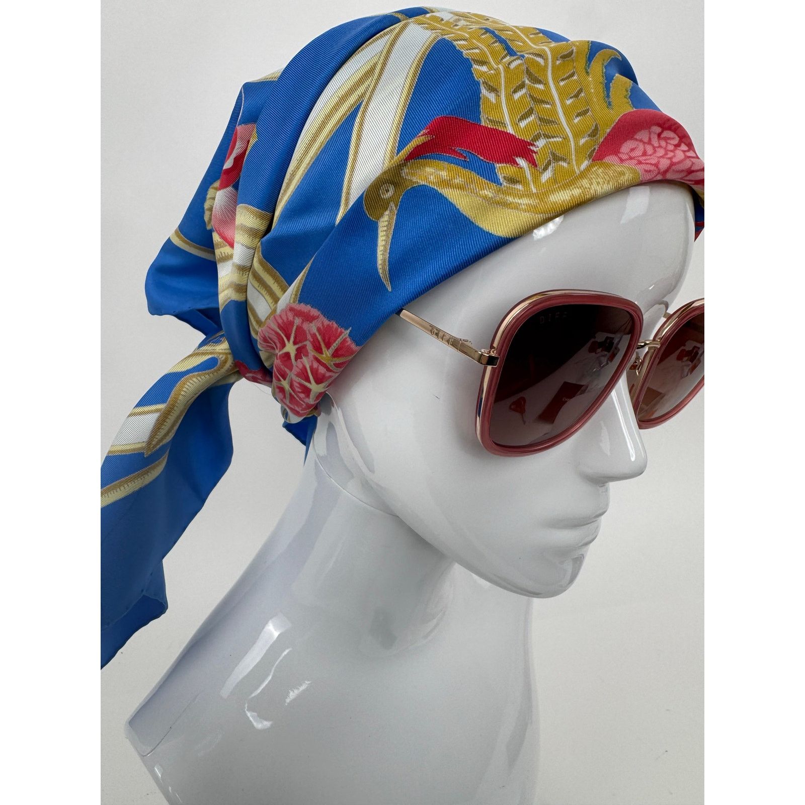 Other DIFF NWOT Pink & Gold Genevive Oversized Sunglasses Size ONE SIZE - 13 Thumbnail