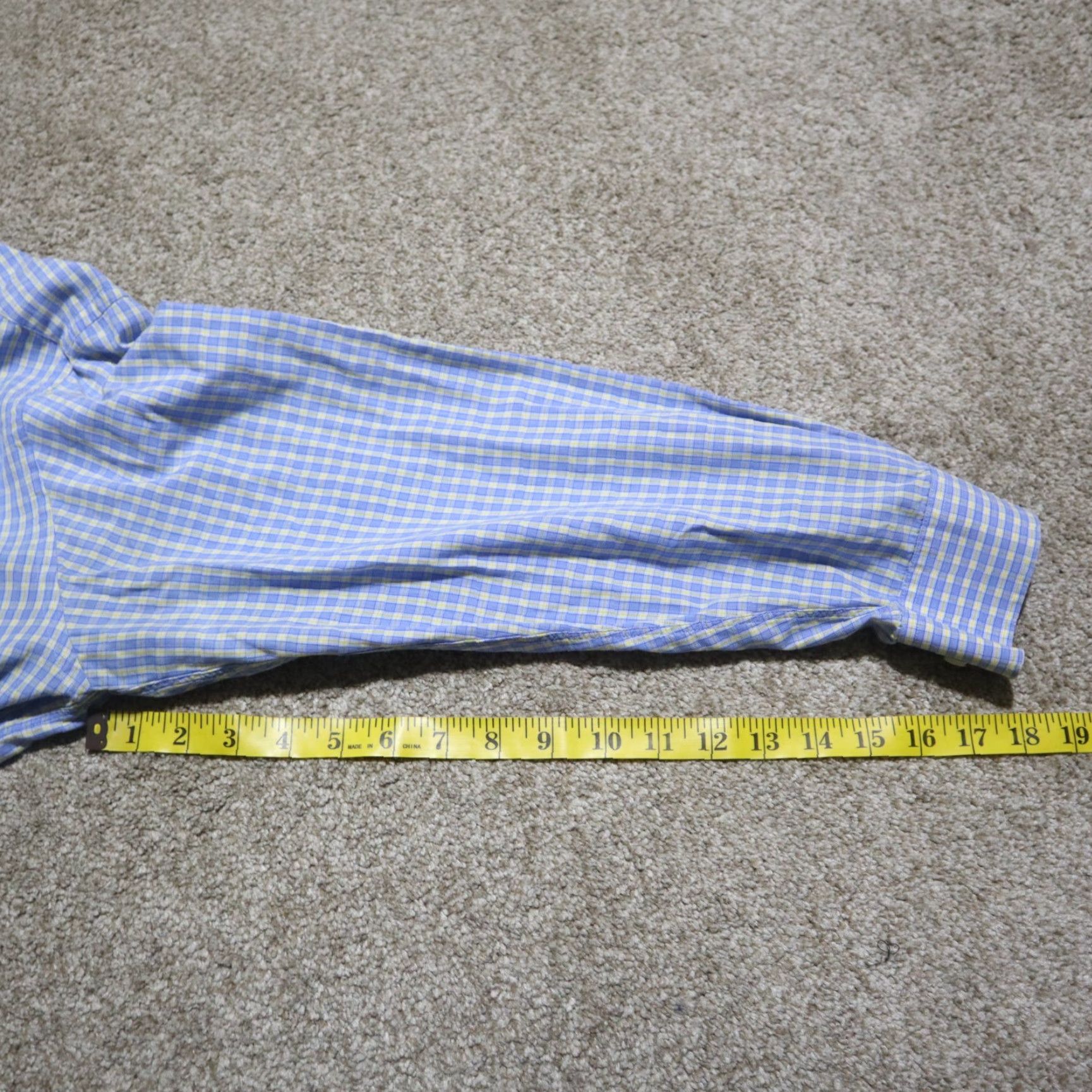 Vintage David Alexander Shirt Men XL Blue Plaid Button Down Long Sleeve Size US XL / EU 56 / 4 - 7 Thumbnail