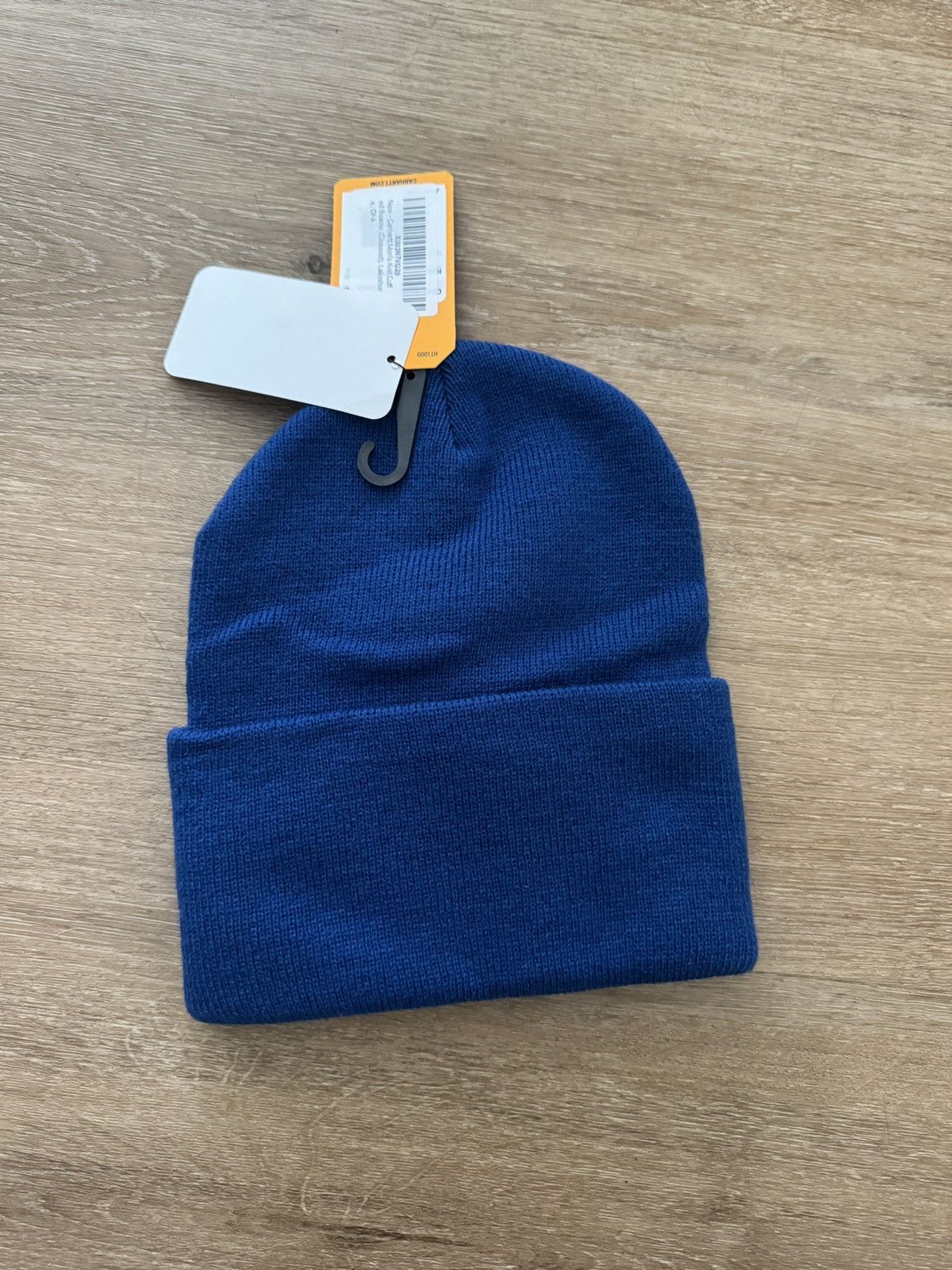 Carhartt Carhartt Stitch Knit Cuff OG Badge Logo Beanie in Navy Blue Size ONE SIZE - 9 Thumbnail