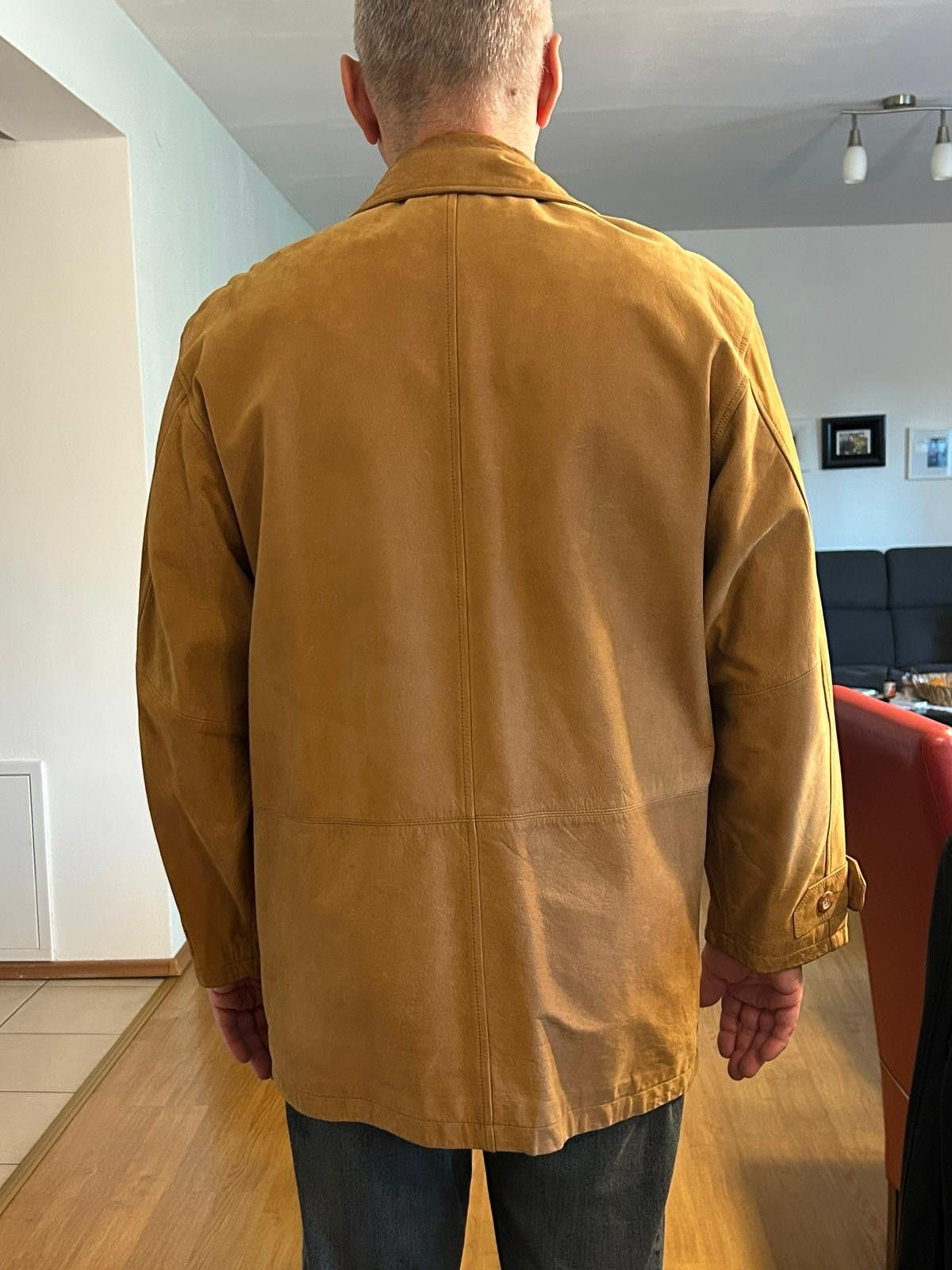 Other Men's genuine leather jacket Size US L / EU 52-54 / 3 - 3 Thumbnail