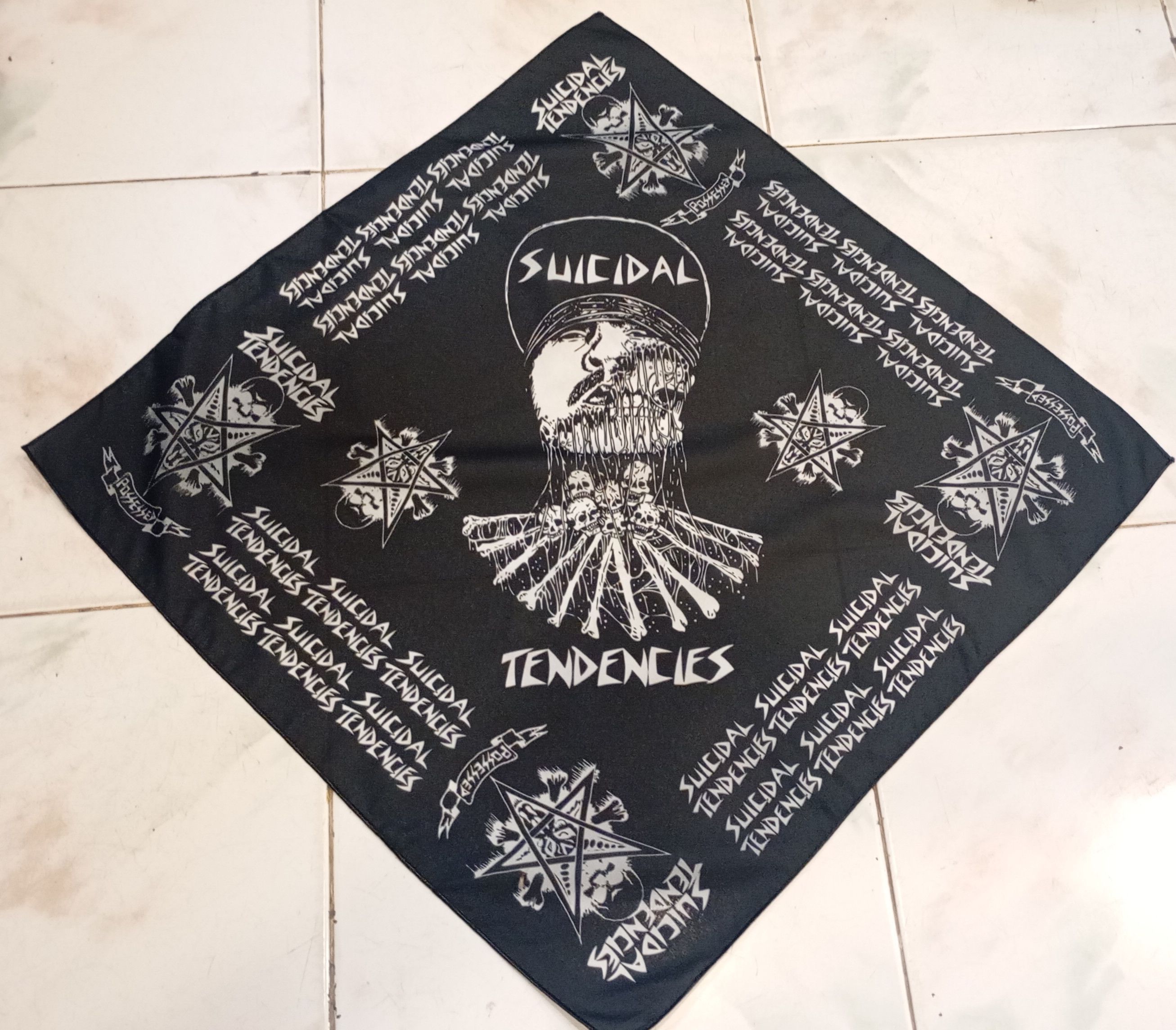 Other Skate Streetwear Bandana Handkerchief Size ONE SIZE - 1 Thumbnail
