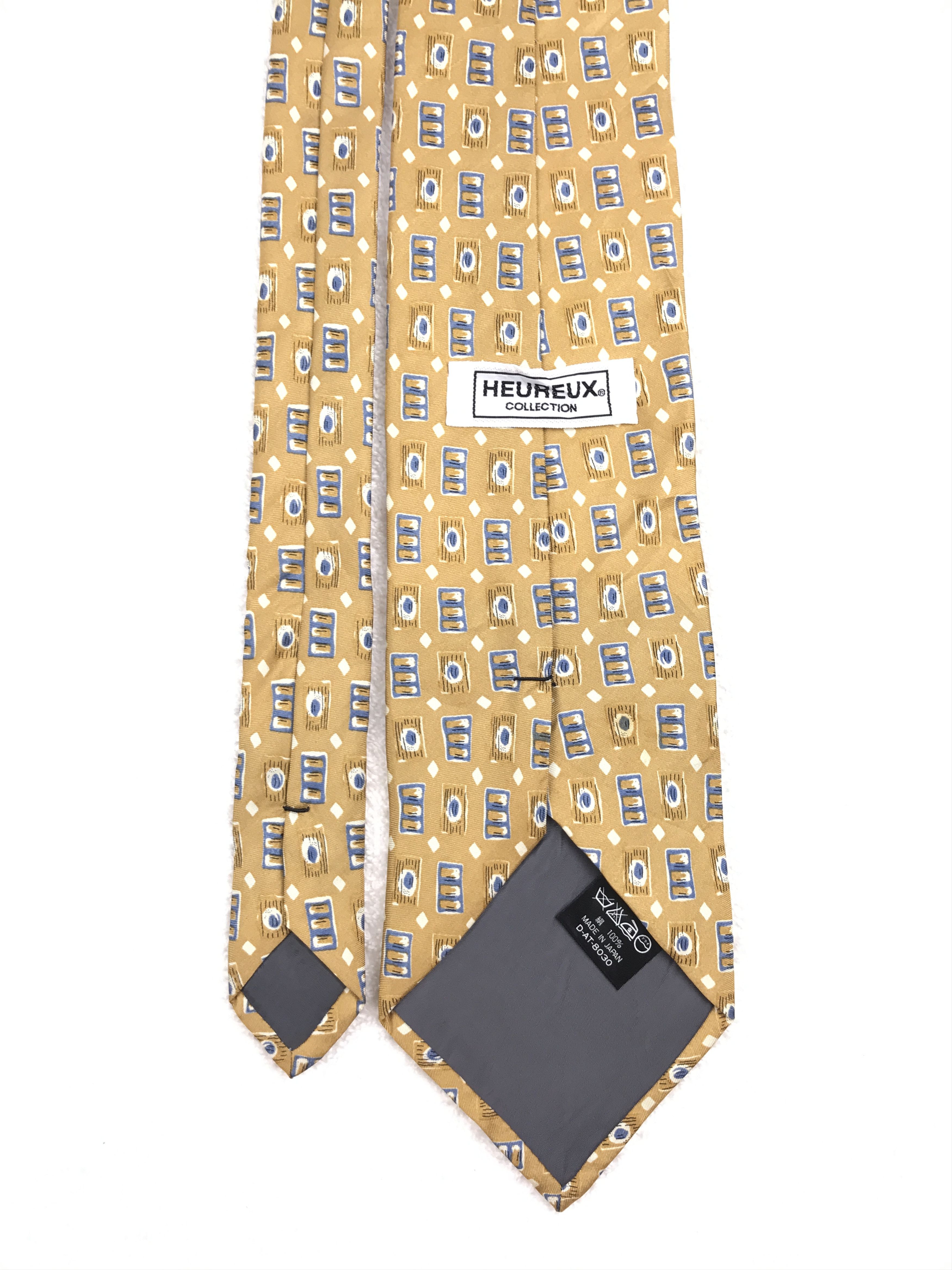 Japanese Brand × Vintage Vintage Heureux Silk Necktie Size ONE SIZE - 4 Thumbnail