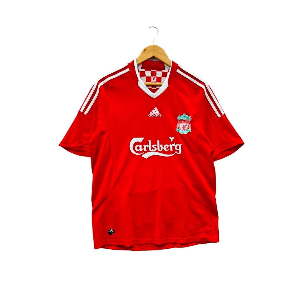 Adidas × Vintage Adidas Liverpool Football Club Home Team Soccer Jersey Size US L / EU 52-54 / 3 - 1 Thumbnail