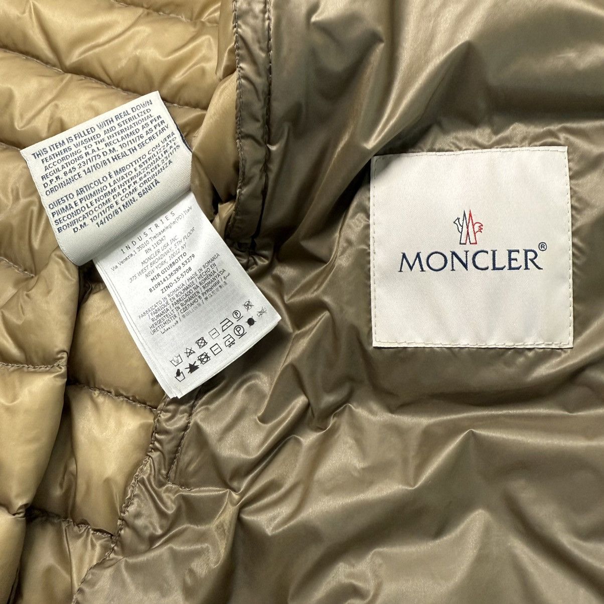 Moncler Moncler Mir Men’s Down Puffer Jacket Size 2 (S) Grey Size US S / EU 44-46 / 1 - 7 Thumbnail