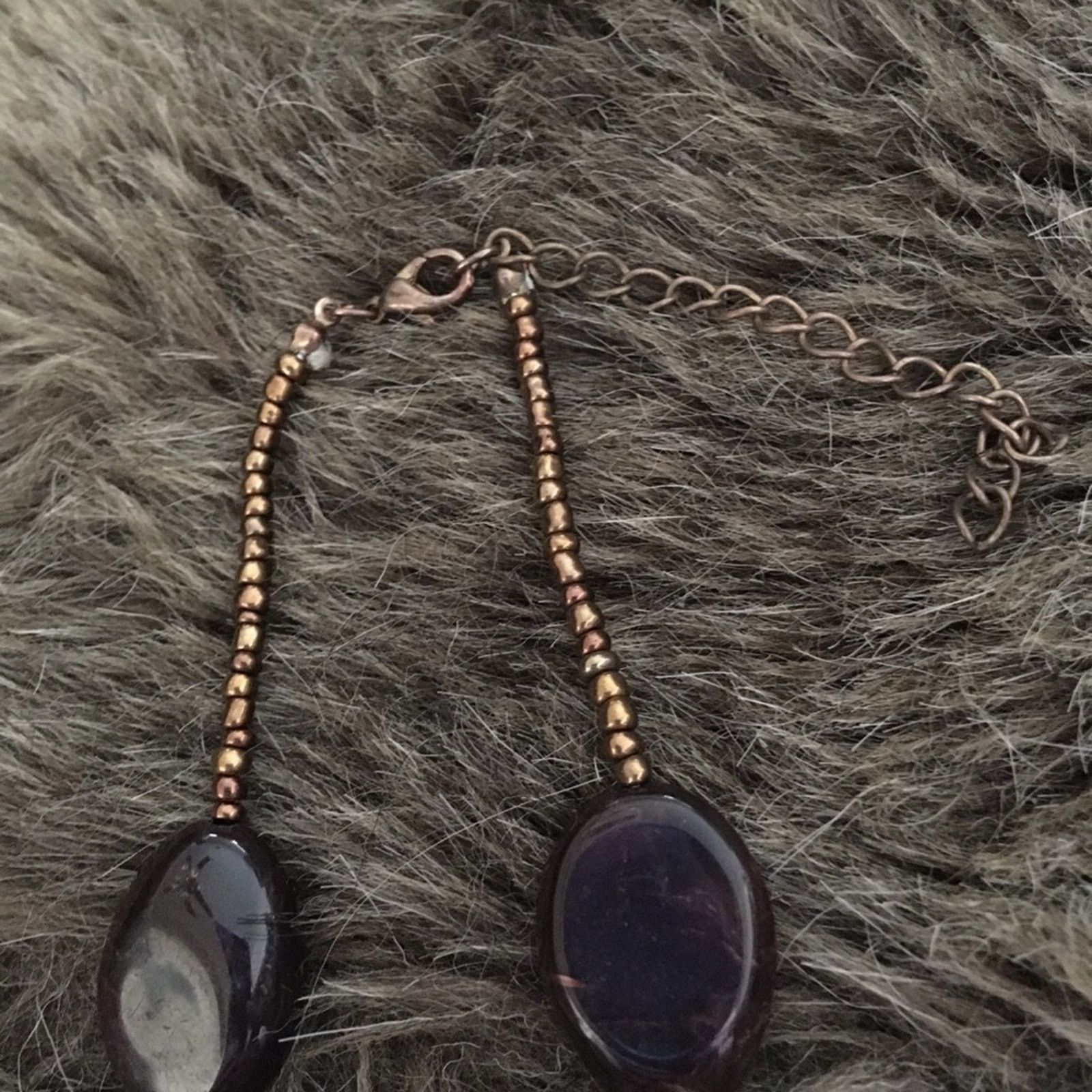 Vintage Vintage multi tone glass bead necklace Size ONE SIZE - 7 Thumbnail