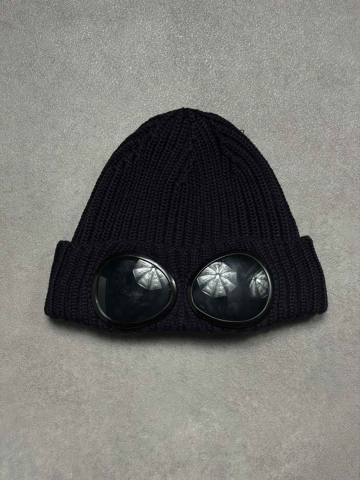 C.P. Company Cp Company Google Wool Hat Black Casual Streetwear Size ONE SIZE - 1 Thumbnail