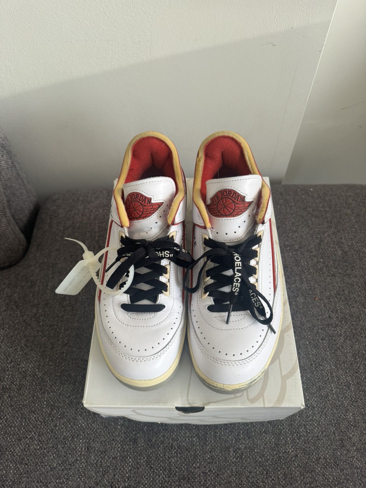 Jordan Brand × Off-White Air Jordan 2 Retro Low SP Size US 8 / EU 41 - 5 Thumbnail