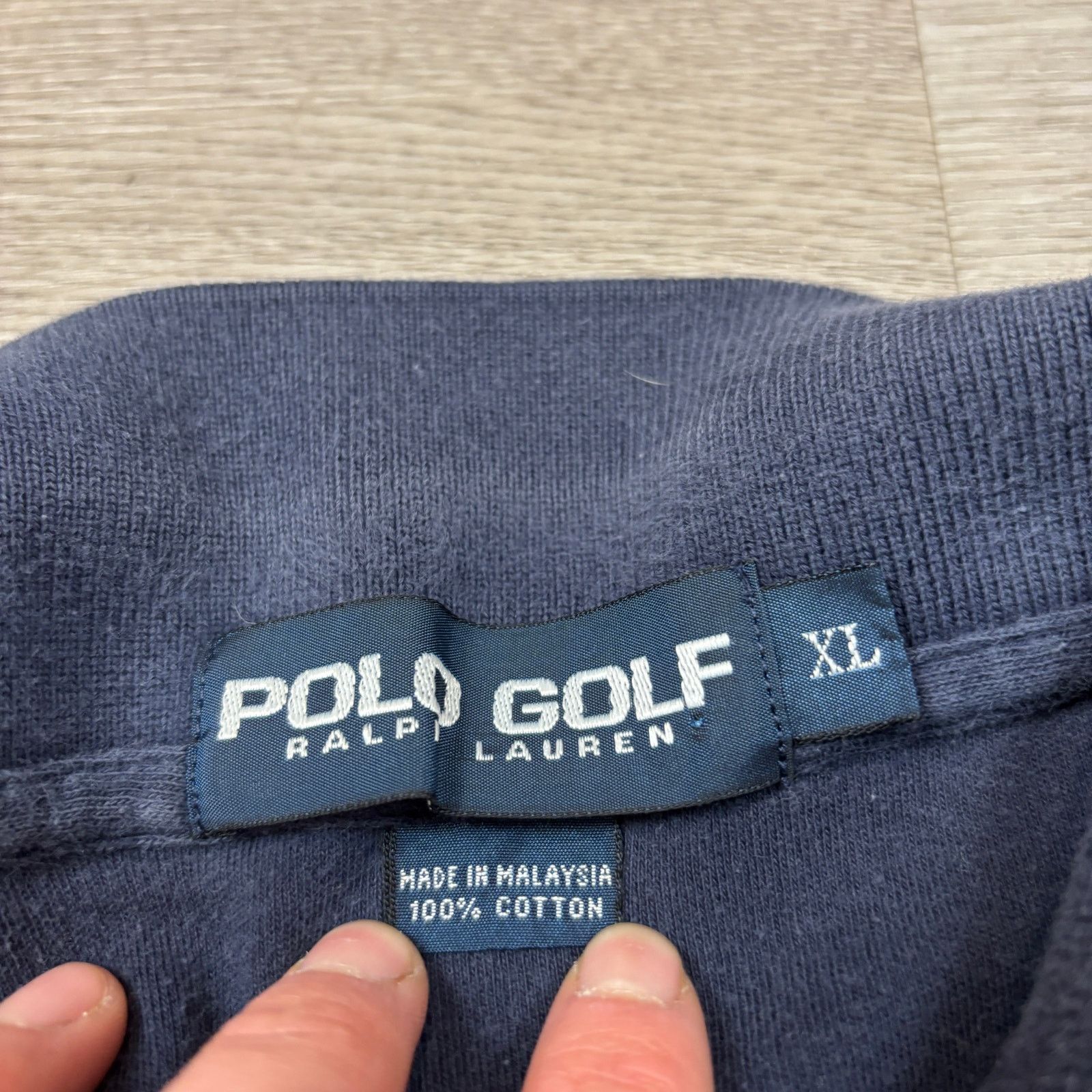 Polo Ralph Lauren × RLX Ralph Lauren × Vintage VTG Polo Golf Ralph Lauren Rugby Long Sleeve Polo Shirt XL Size US XL / EU 56 / 4 - 4 Thumbnail