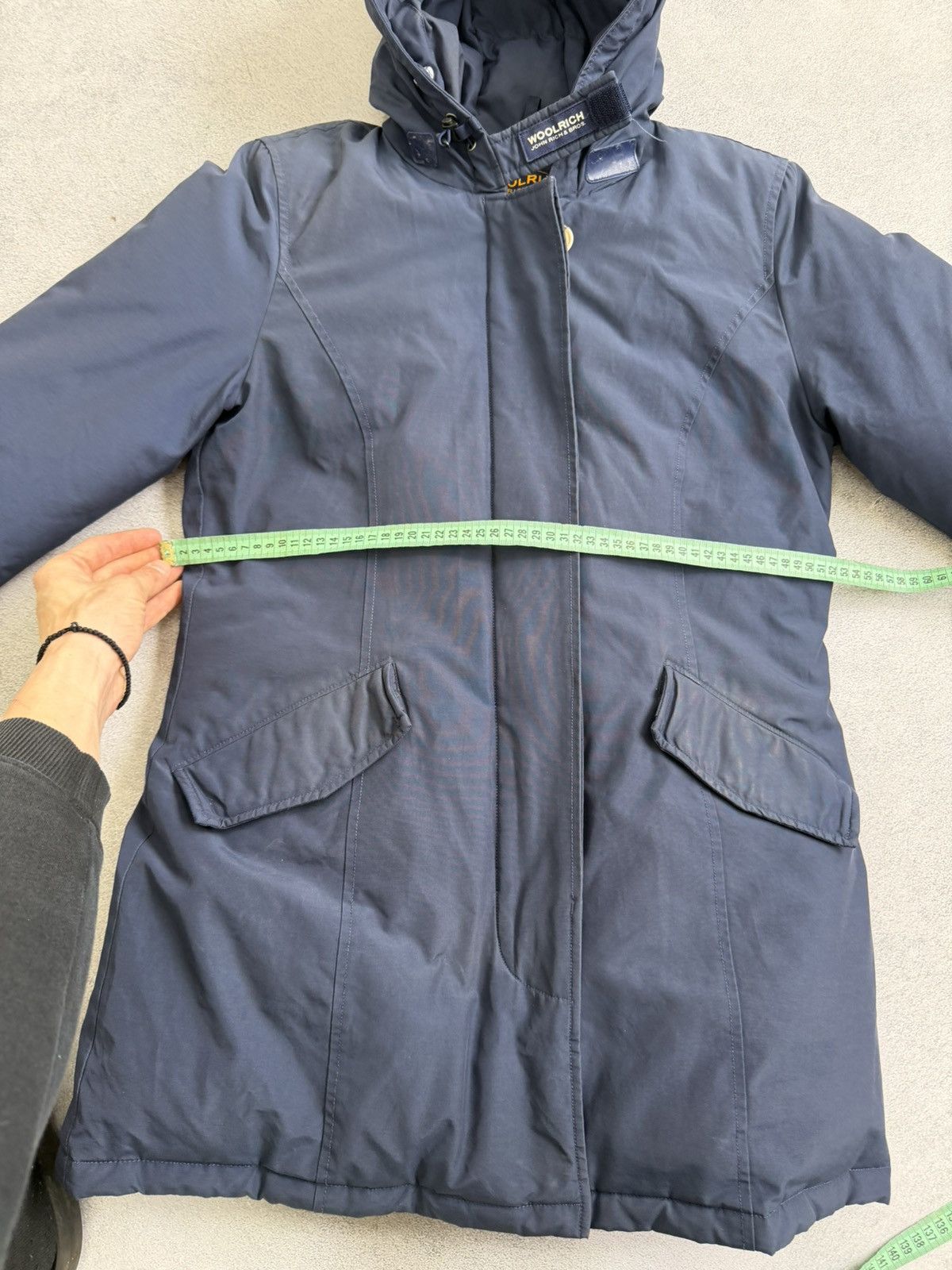 Goretex Woolrich Women Parka Jacket Size L Blue Size M / US 6-8 / IT 42-44 - 12 Thumbnail