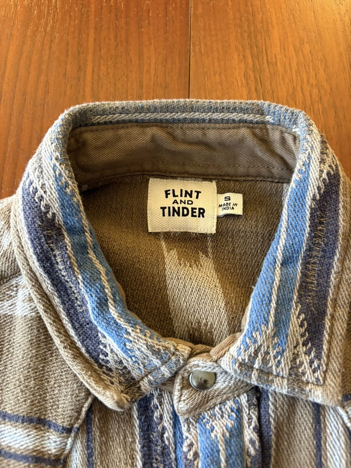 Flint And Tinder Flint and Tinder western heavy weight shirt size small Size US S / EU 44-46 / 1 - 4 Thumbnail