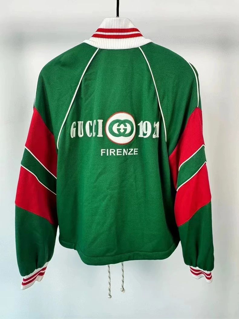 Gucci Gucci Green striped coat 2502-Nextarrow Size US M / EU 48-50 / 2 - 2 Thumbnail