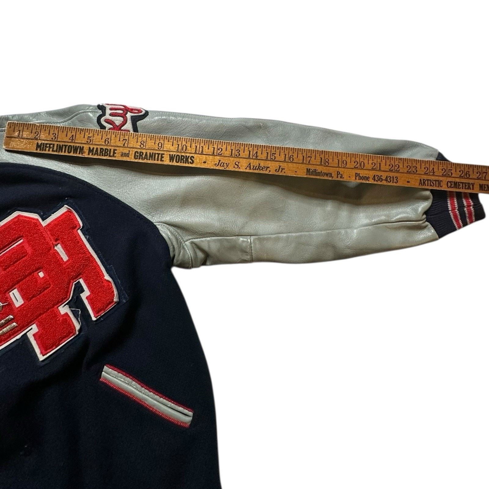 Skookum 2002 Vintage Huskies Letterman Varsity Bomber Wool Jacket Size US XL / EU 56 / 4 - 5 Thumbnail