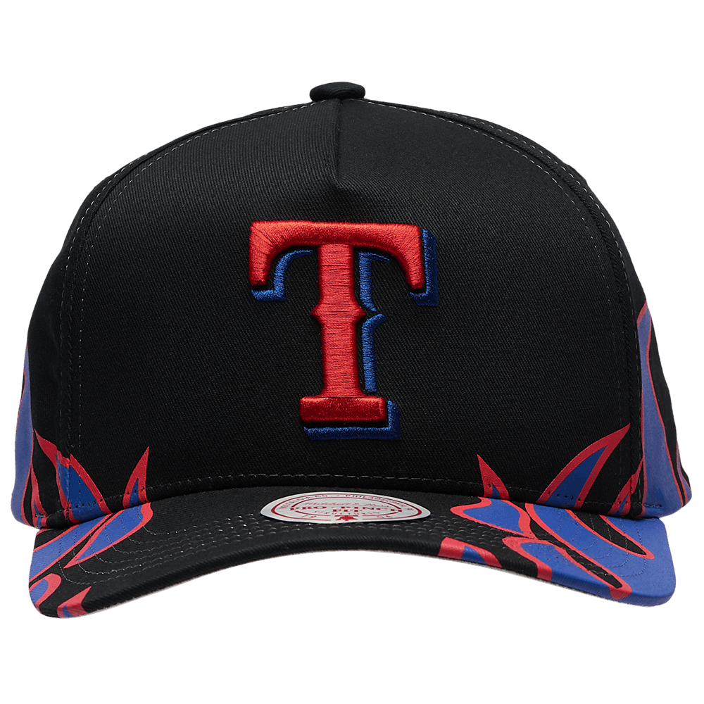 Mitchell & Ness Mitchell & Ness Rangers Hot Head Pro Pinch Cap Size ONE SIZE - 2 Thumbnail