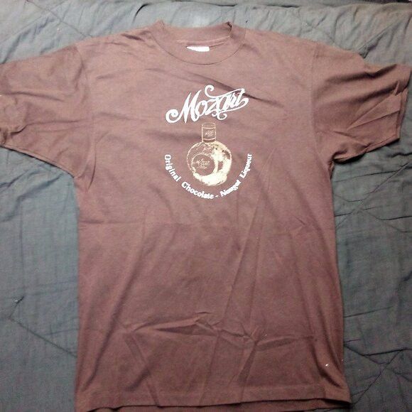Vintage DS Vintage Mozart More Than Music Chocolate Liqueur T-Shirt Size US L / EU 52-54 / 3 - 2 Thumbnail