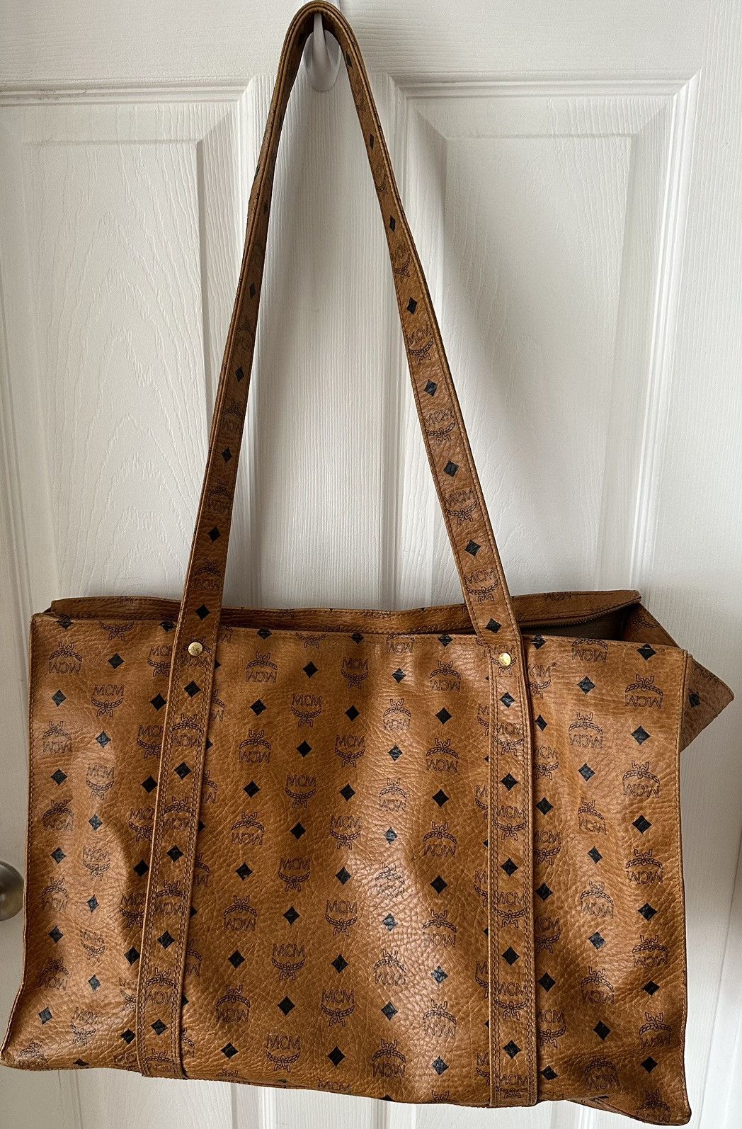 MCM Vintage 90s MCM Monogram Shoulder Bag Size ONE SIZE - 6 Thumbnail