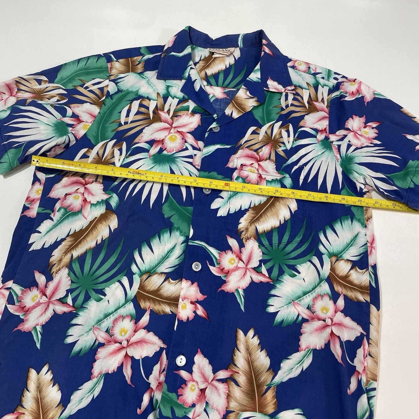 Cool Shirtz VTG 90’s Evalani Men’s Hawaiian Camp Shirt Palm Floral Sz M Size US M / EU 48-50 / 2 - 3 Thumbnail