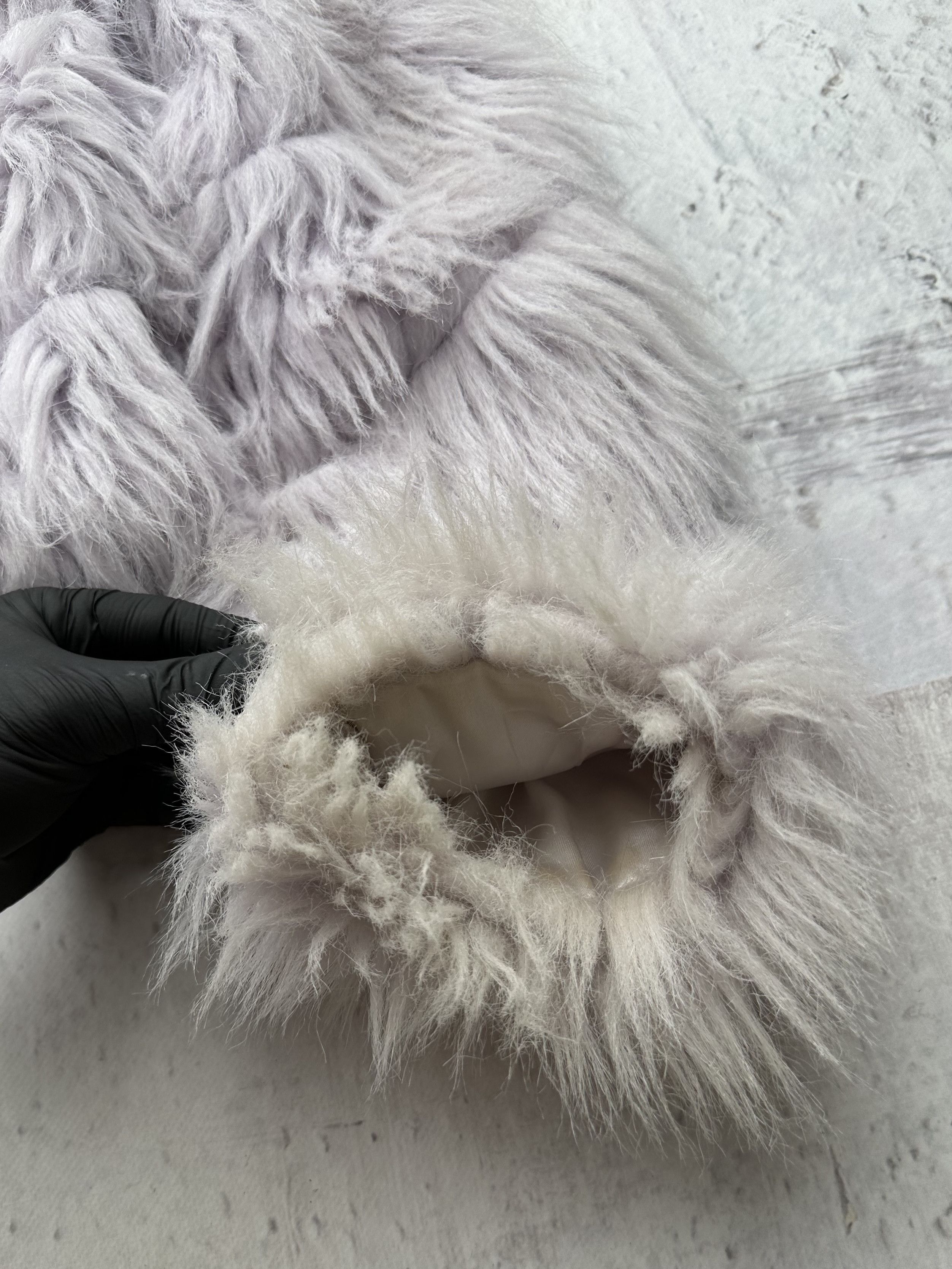Japanese Brand Vintage Faur Fur Cropped Coat A512(448)D15 Size M / US 6-8 / IT 42-44 - 9 Thumbnail