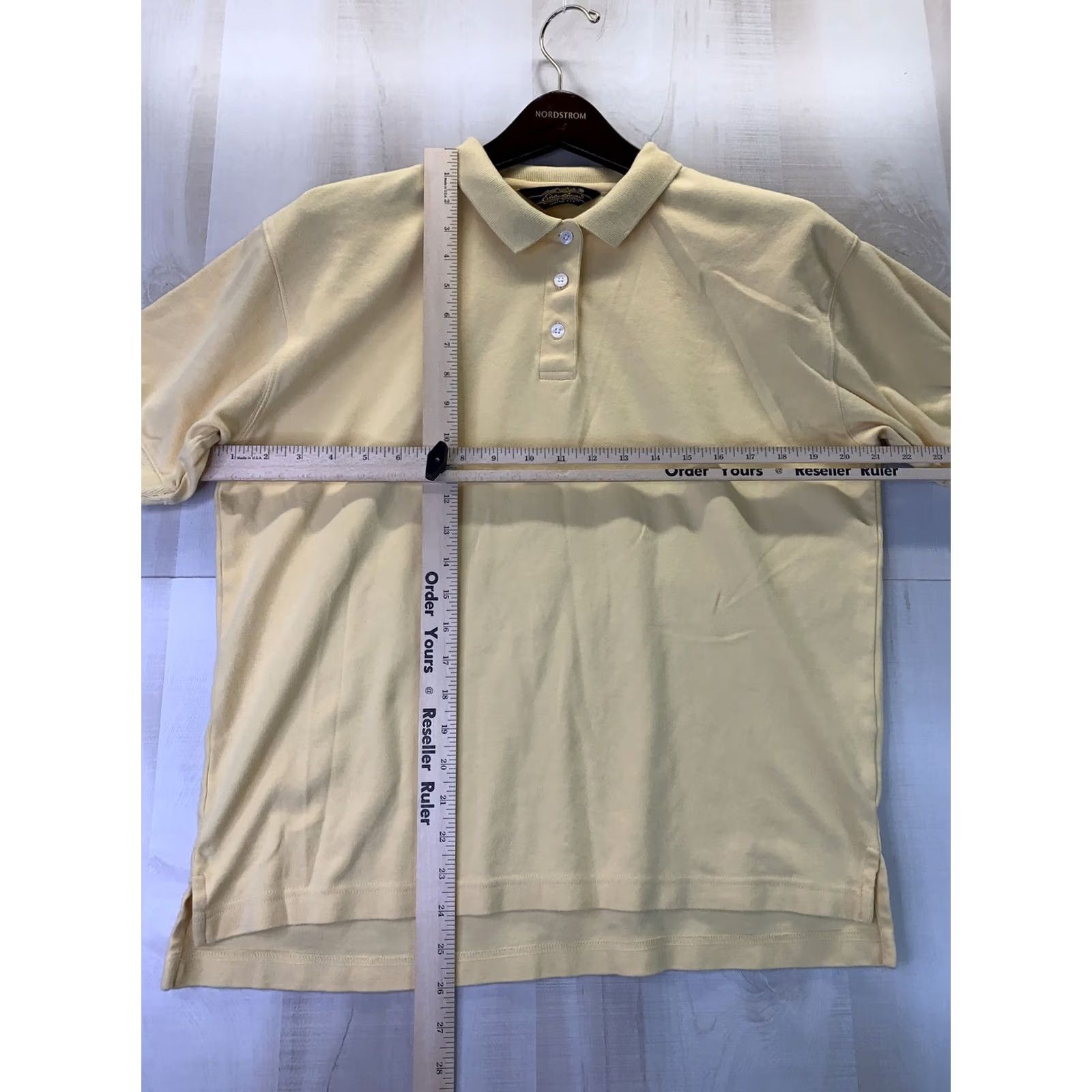 Eddie Bauer VINTAGE? No. Eddie Bauer Polo Shirt Men’s L Short Sleeve 100% Cotton Yellow #3349 Size US L / EU 52-54 / 3 - 2 Thumbnail