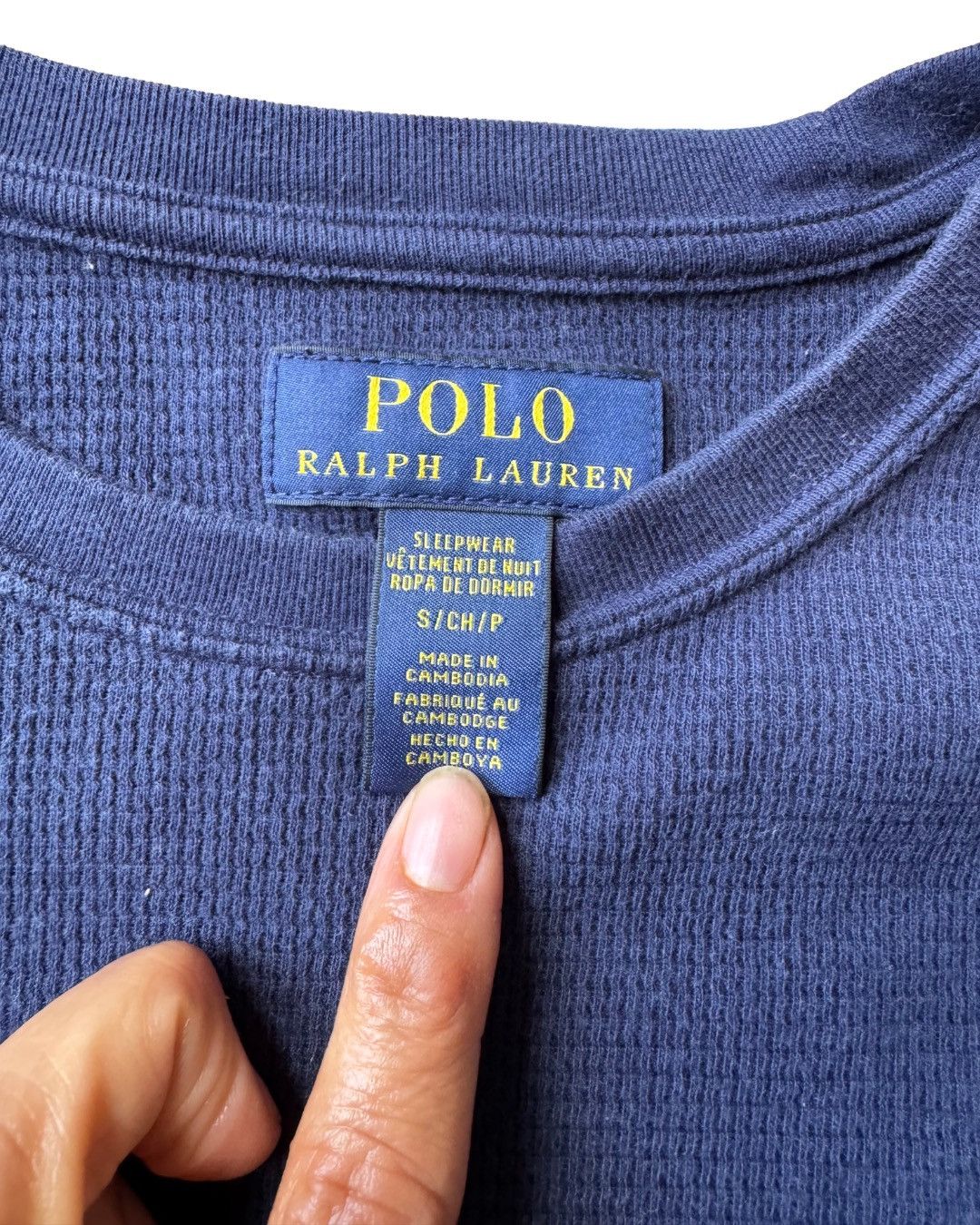 Ralph Lauren Polo Ralph Lauren Sleepwear/Thermal Shirt Men’s Small Size US S / EU 44-46 / 1 - 3 Thumbnail