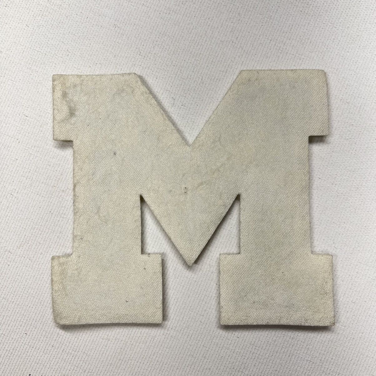 Vintage Letterman Varsity Patch Letter M Blue Chenille Felt Sports Size ONE SIZE - 7 Thumbnail