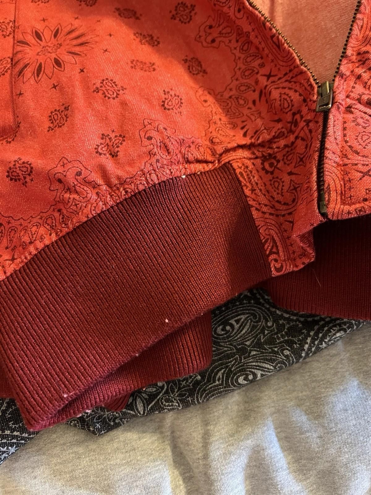Supreme SS13 SUPREME Denim Campus Jacket Bandana Red Size L Size US L / EU 52-54 / 3 - 6 Thumbnail