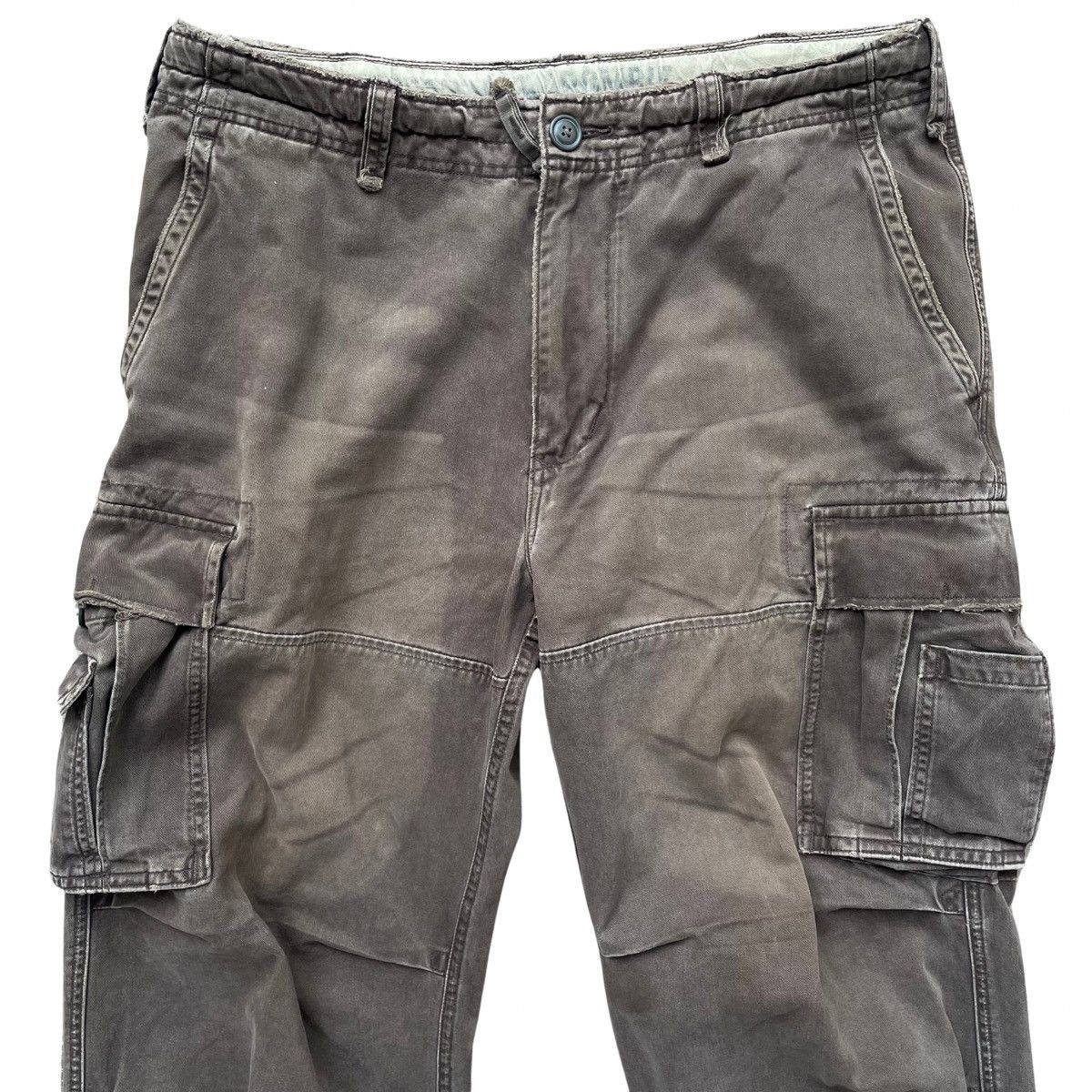 Abercrombie & Fitch × Vintage Vintage Abercrombie Fitch Military Paratrooper Cargo Pants Size US 34 / EU 50 - 2 Thumbnail