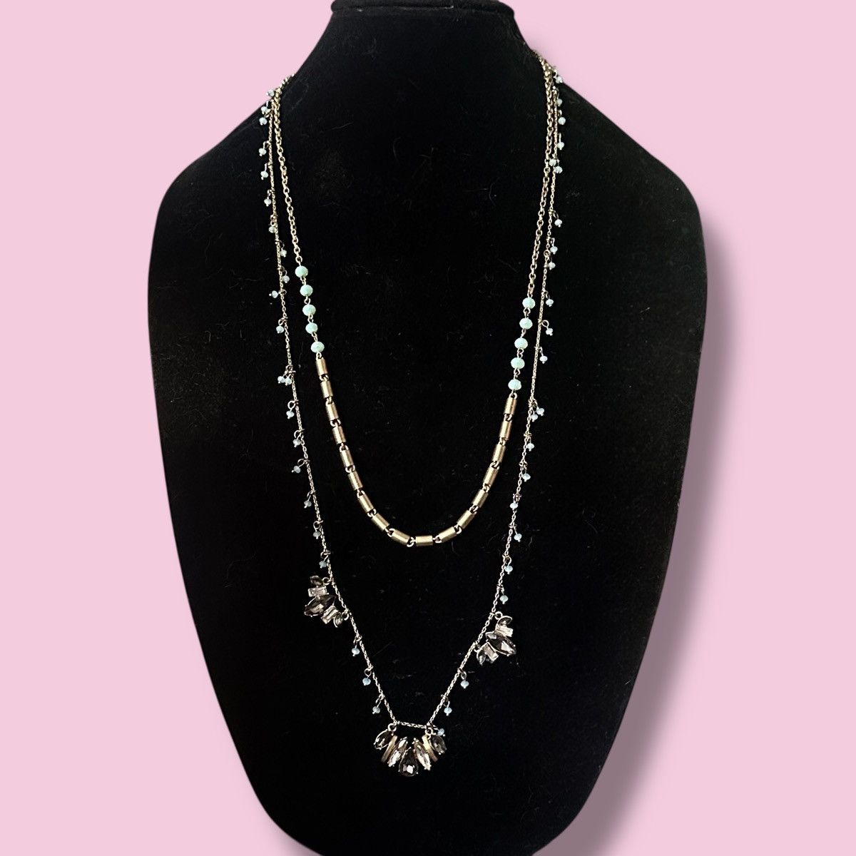 Other Mythologie crystals and gemstones long layered necklace Size ONE SIZE - 1 Thumbnail