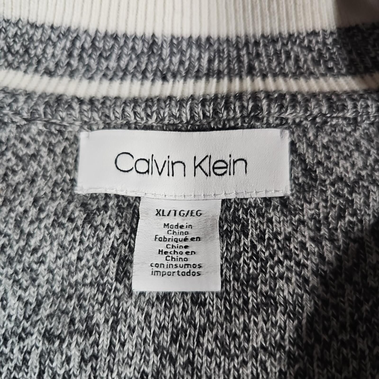 Calvin Klein Calvin Klein XL 1/4 Zip Sweater Size US XL / EU 56 / 4 - 4 Thumbnail