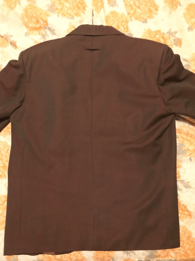 Jean Paul Gaultier Jacket Suit Blazer Coat Brown Formal EX0131 Size 42L - 5 Thumbnail