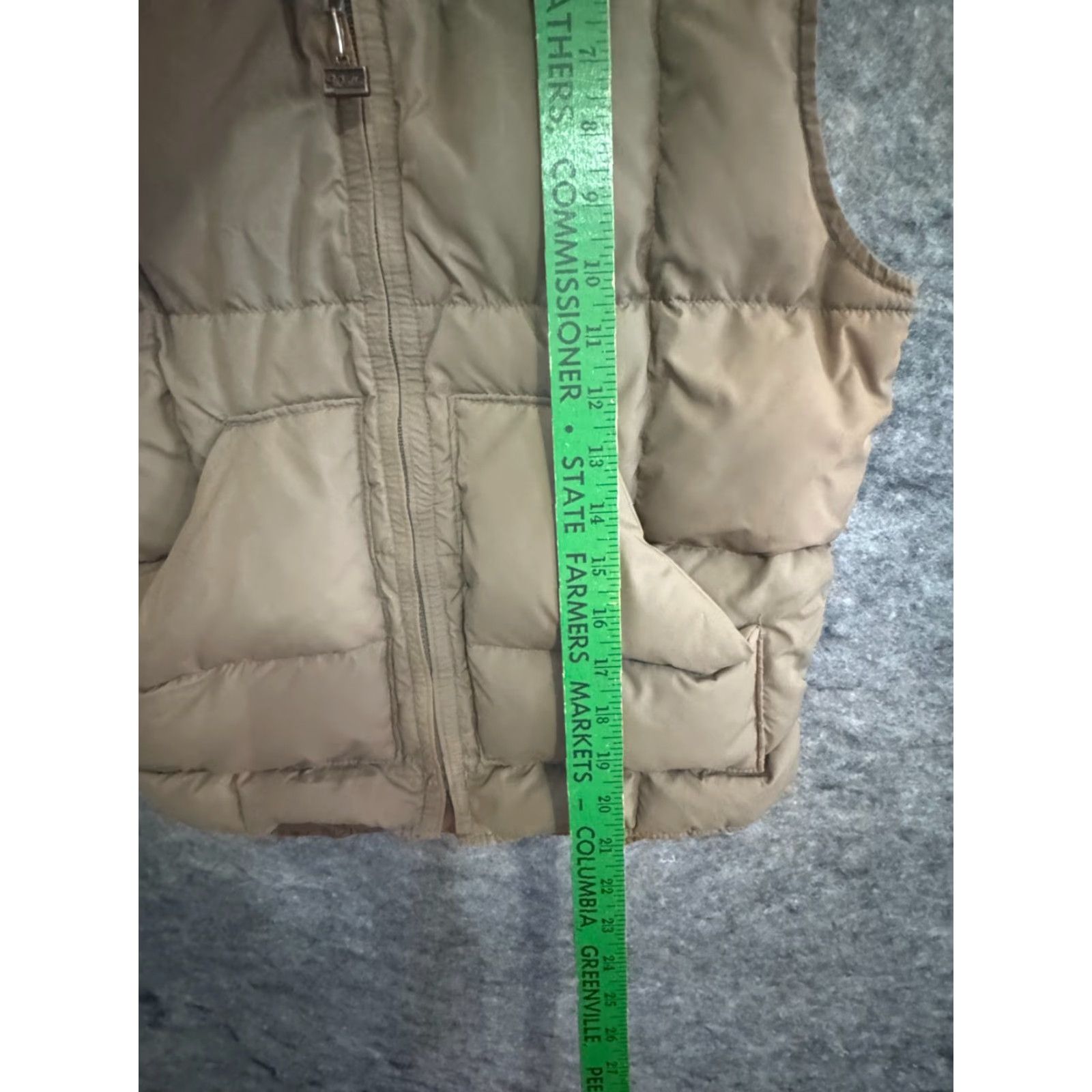 Walls VINTAGE Walls Blizzard Pruf Down Zip Beige Puffer Vest Small Reg UNISEX Puffy Size US S / EU 44-46 / 1 - 7 Thumbnail