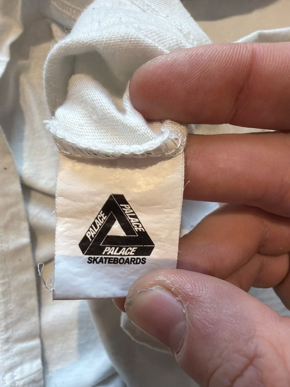 Palace Palace recycle logo t shirt white green Size US M / EU 48-50 / 2 - 4 Thumbnail