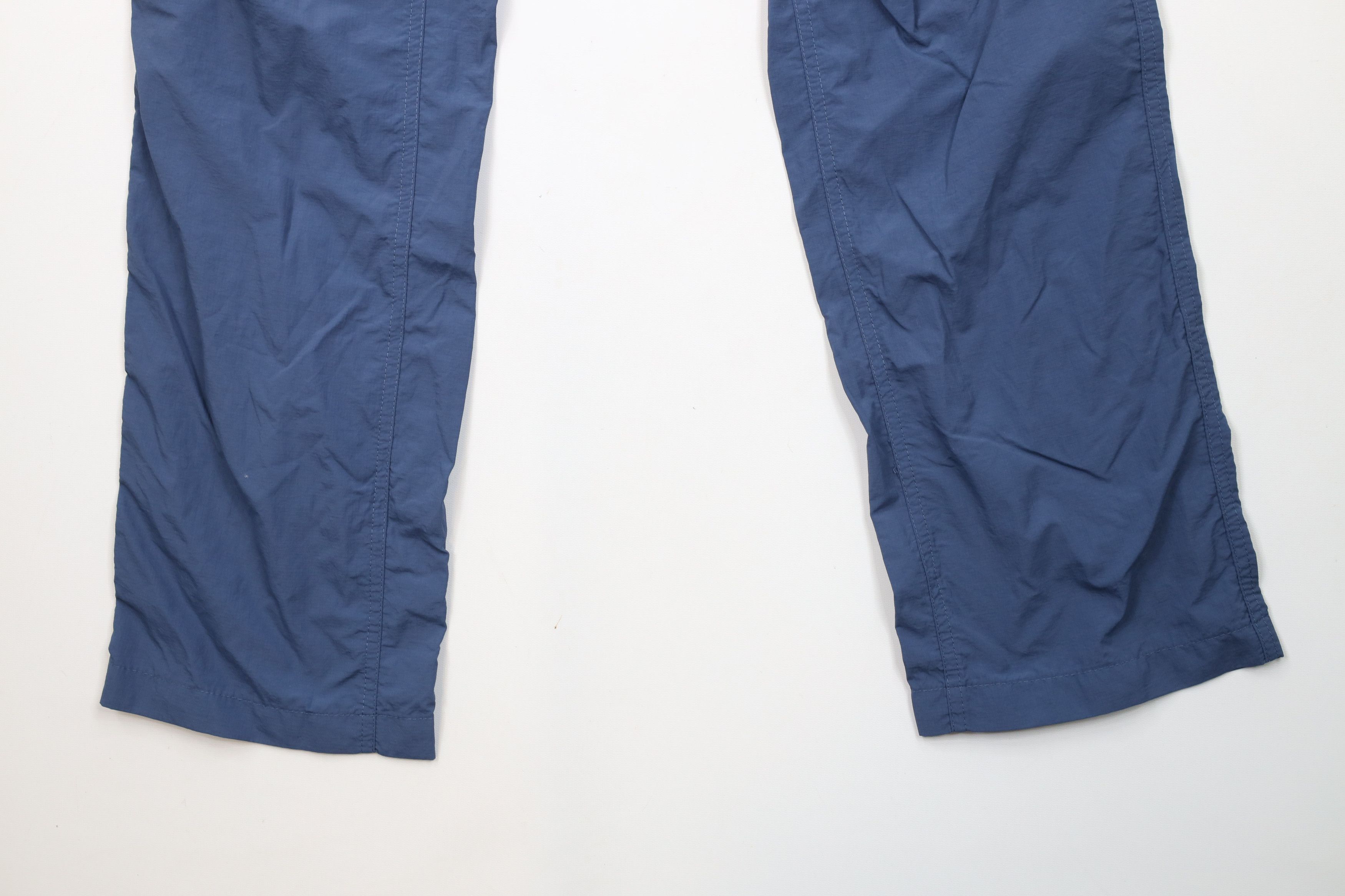 Columbia × Vintage Vintage Y2K Columbia Ripstop Wide Leg Cargo Pants Blue Nylon Size US 34 / EU 50 - 4 Thumbnail