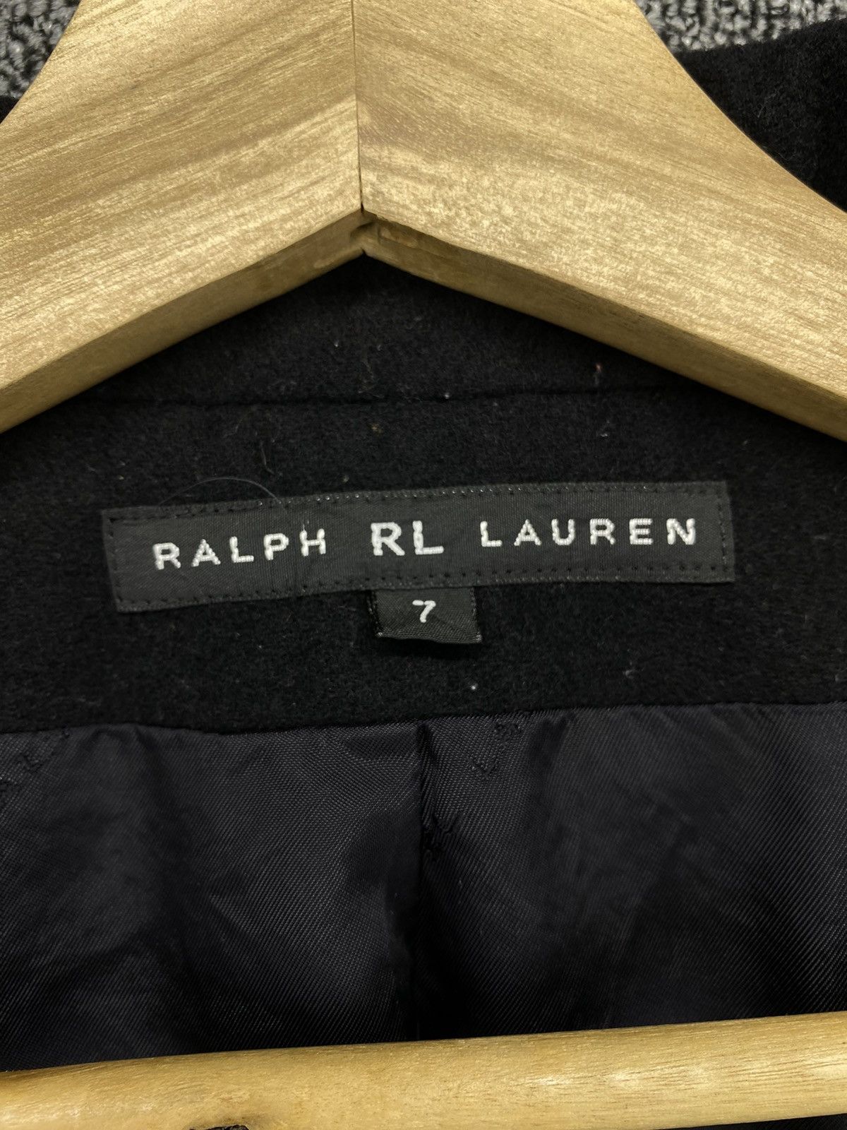 Polo Ralph Lauren Vintage RL Ralph Lauren Wool Coat Jacket Size S / US 4 / IT 40 - 7 Thumbnail