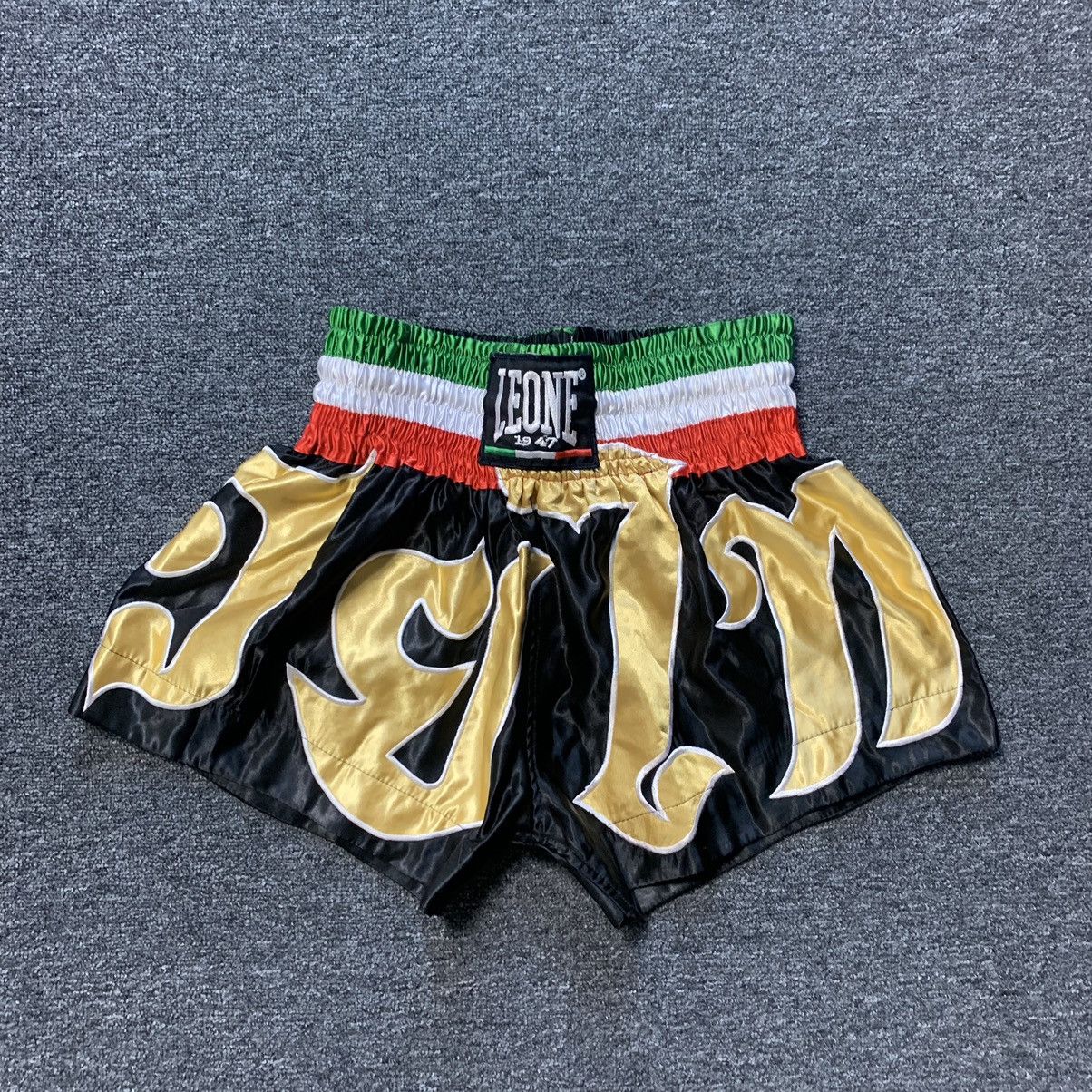 Sportswear Leone vintage tribal Thai boxing shorts | Grailed