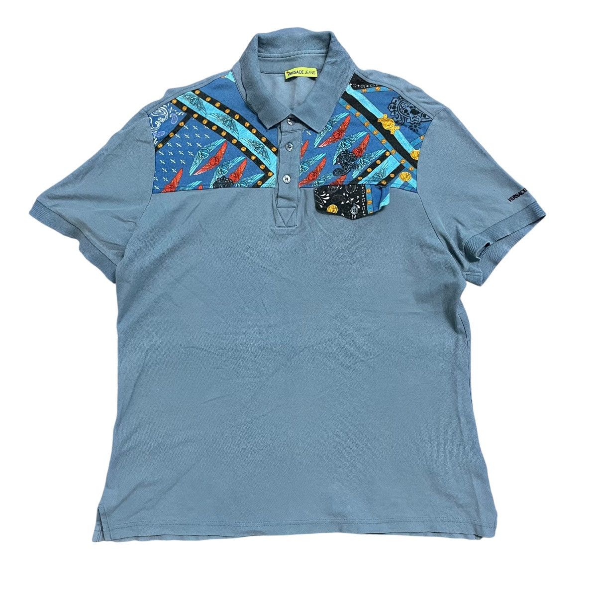 Versace Jeans Couture Authentic Versace Jeans by Gianni Versace Polo Shirt Size US M / EU 48-50 / 2 - 1 Thumbnail