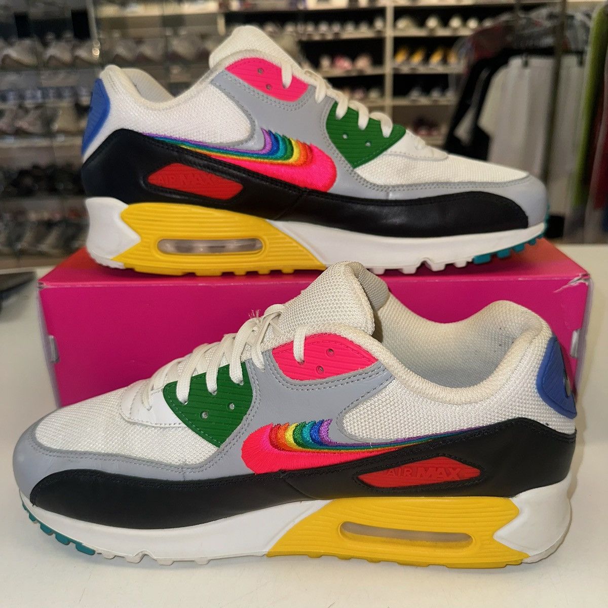 Nike Size 11 - Nike Air Max 90 ‘Be True’ (CJ5482-100) 2019 Size US 11 / EU 44 - 2 Thumbnail
