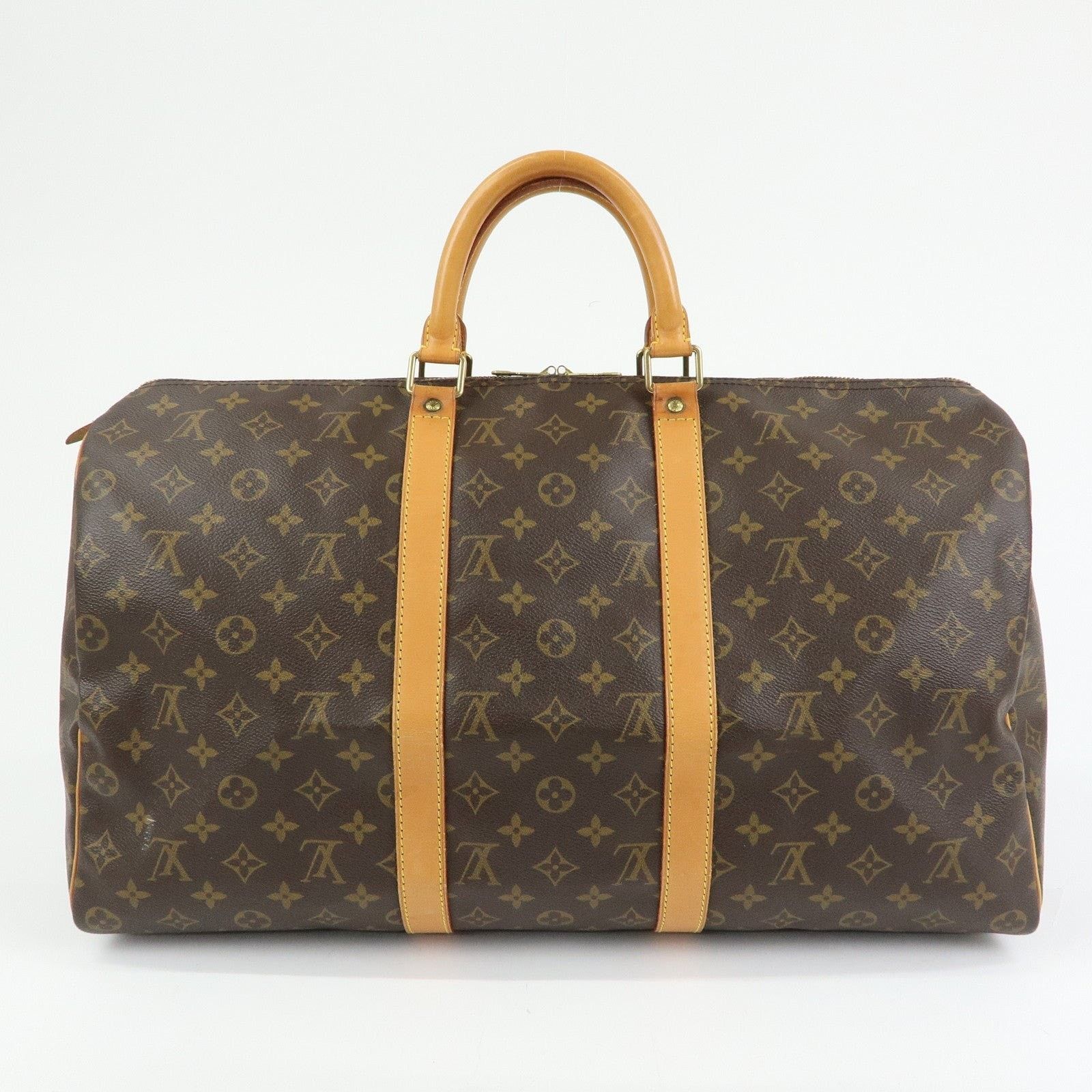 Louis Vuitton Louis Vuitton Monogram Keepall 50 Duffle Bag Size ONE SIZE - 2 Thumbnail