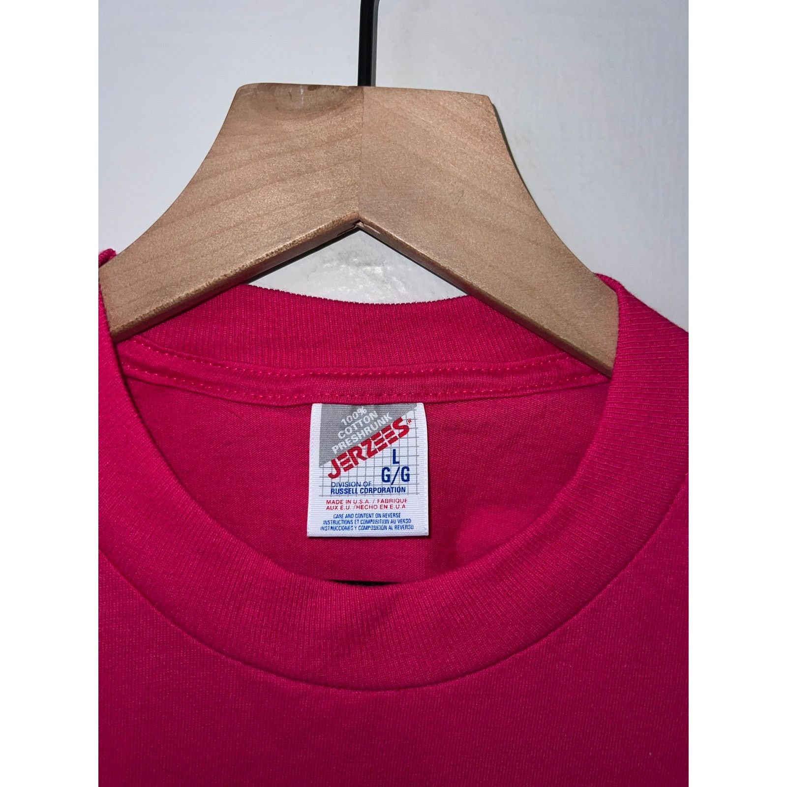 Jerzees Vintage California Shirt Desert Flower Pink Tee VTG 90s L Size US L / EU 52-54 / 3 - 6 Thumbnail