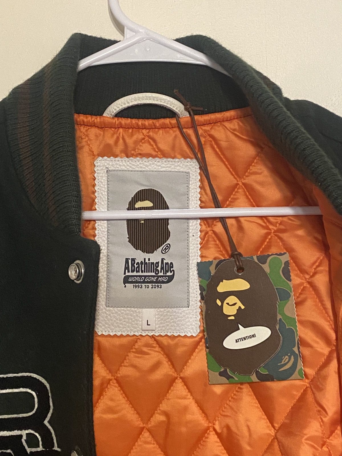 Bape BAPE Switch Shoulder Varsity Jacket Size US L / EU 52-54 / 3 - 6 Thumbnail