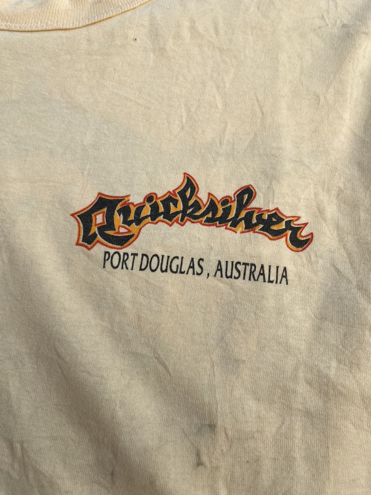 Quiksilver × Vintage VINTAGE QUICKSILVER AUSTRALIA SURFWEAE TEE Y2K Size US M / EU 48-50 / 2 - 3 Thumbnail