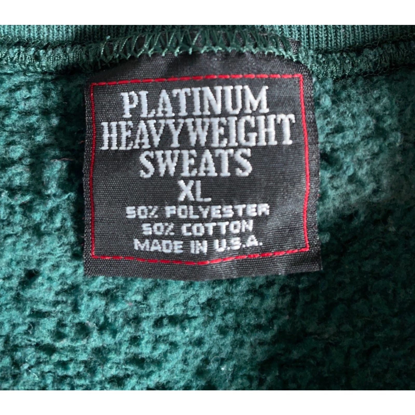 Vintage Faded Y2K Boy Scouts of America Sweatshirt Adult XL Dark Green 2000 USA Made Size US XL / EU 56 / 4 - 2 Thumbnail