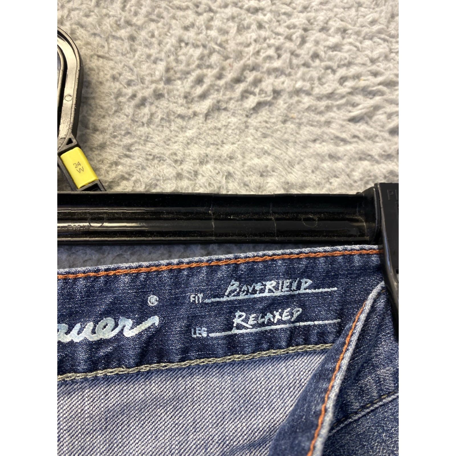 Eddie Bauer Eddie Bauer Boyfriend Jeans Womens 6 Mid Rise Stretch 163-26 Size 28" / US 6 / IT 42 - 6 Thumbnail