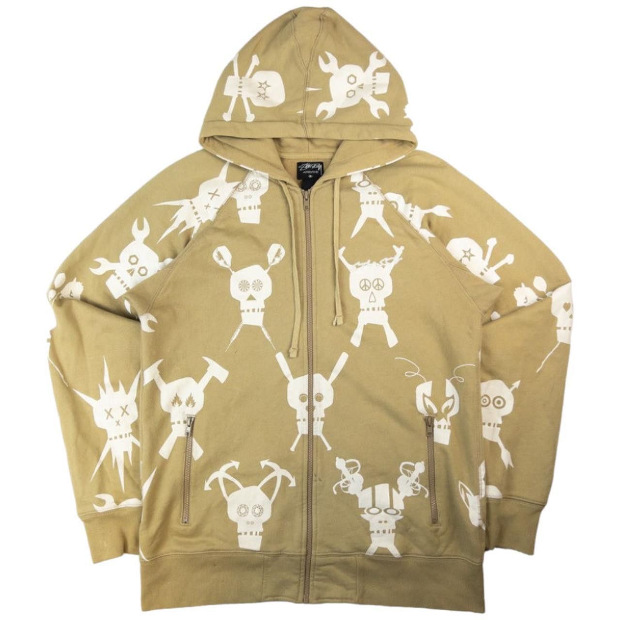 Stussy Stussy “Rat” zip-up hoodie size small | Grailed