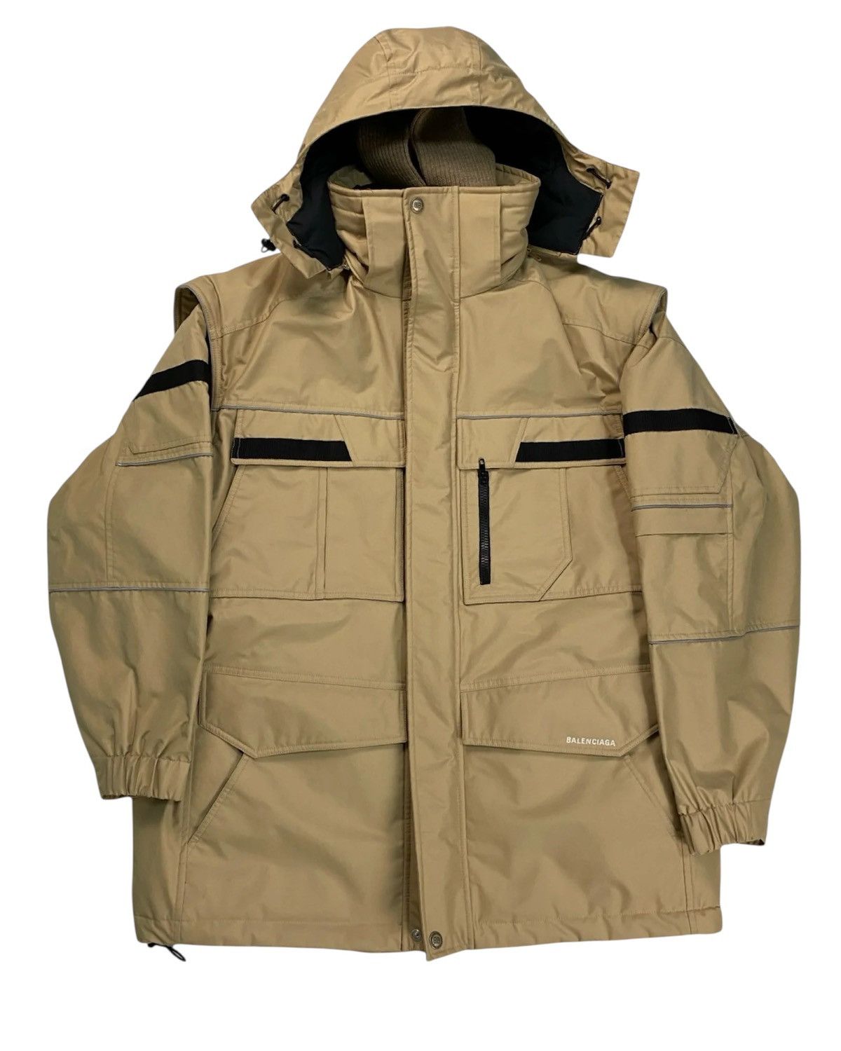 Balenciaga RUNWAY Balenciaga Twinset Parka Jacket AW18 Demna Gvasalia Size US L / EU 52-54 / 3 - 1 Thumbnail